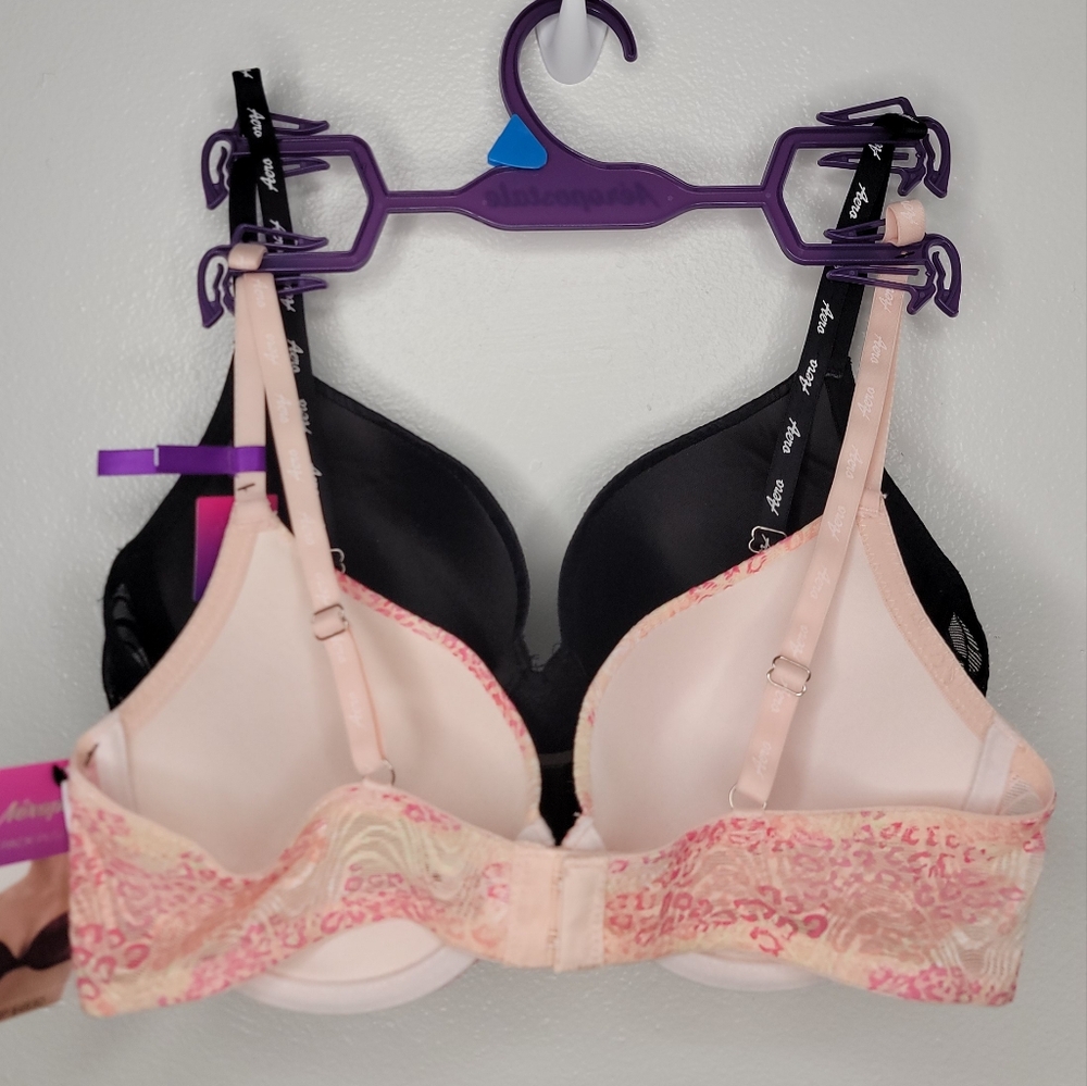 Aeropostale The Go-To Push-Up 2- Pack Women's Bra - Picture 3 of 7